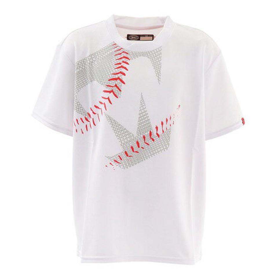 美津和タイガー(mitsuwa-tiger)(キッズ)ジュニア グラフィック 半袖Tシャツ ボール MT7JSJ11-010