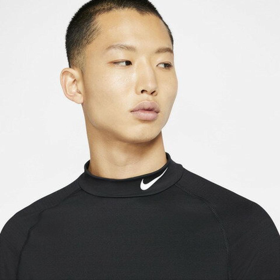 ナイキ（NIKE）（メンズ）プロ モックネック 長袖シャツ CU4971-010 オンライン価格