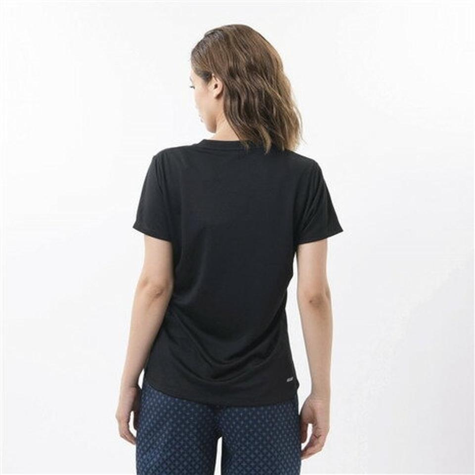 ニューバランス（new balance）（レディース）ランニング ランニングウェア レディース NBRC グラフィック ショートスリーブ Tシャツ 半袖 JWTR0017BK