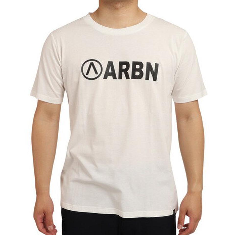エアボーン（ARBN）（メンズ）Tシャツ メンズ 半袖 ロゴ SSAIRB-O002WHT/BLK カットソー