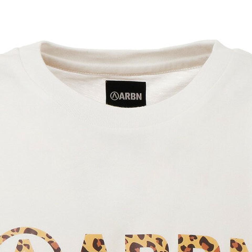 エアボーン(ARBN)(メンズ)Tシャツ メンズ 半袖 プリント SSAIRB-O001WHT/BEG カットソー
