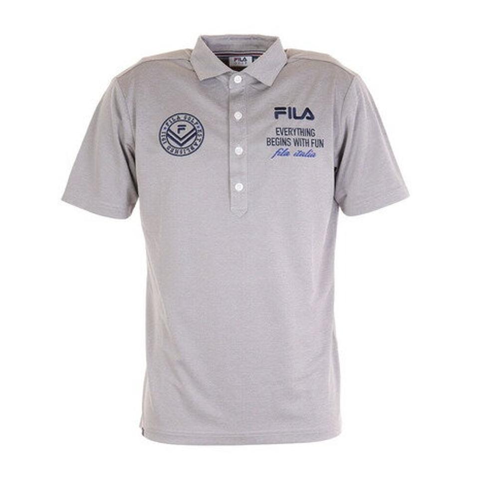 フィラ（FILA）（メンズ）ゴルフウェア 半袖シャツ 780600X -GY