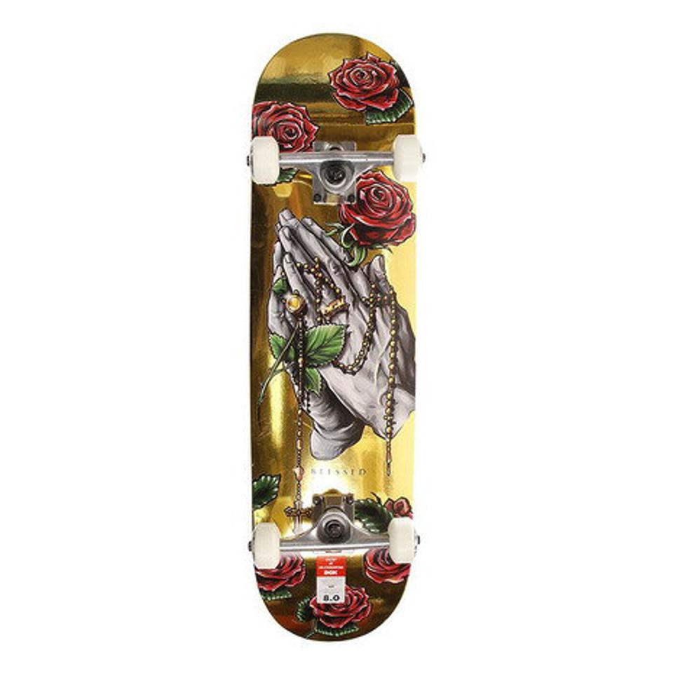 ディージーケー（DGK）（メンズ、レディース）スケートボード スケボー 8インチ DLEC BLESSED コンプリート 完成品 セット【ラッピング不可商品】