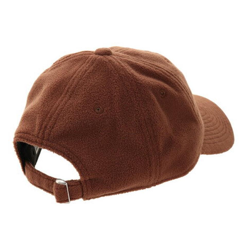 ニューエラ（NEW ERA）（メンズ）帽子 9THIRTY マイクロフリース ラバーパッチ キャップ BRN 12540732 日よけ