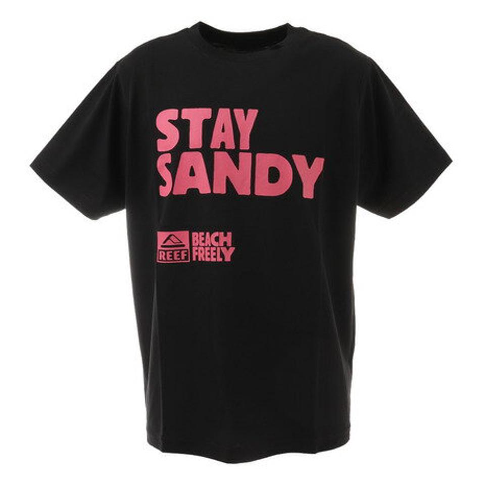 リーフ（REEF）（メンズ）Tシャツ メンズ 半袖 STAY SANDY RF20SP-1005SS-BLK カットソー