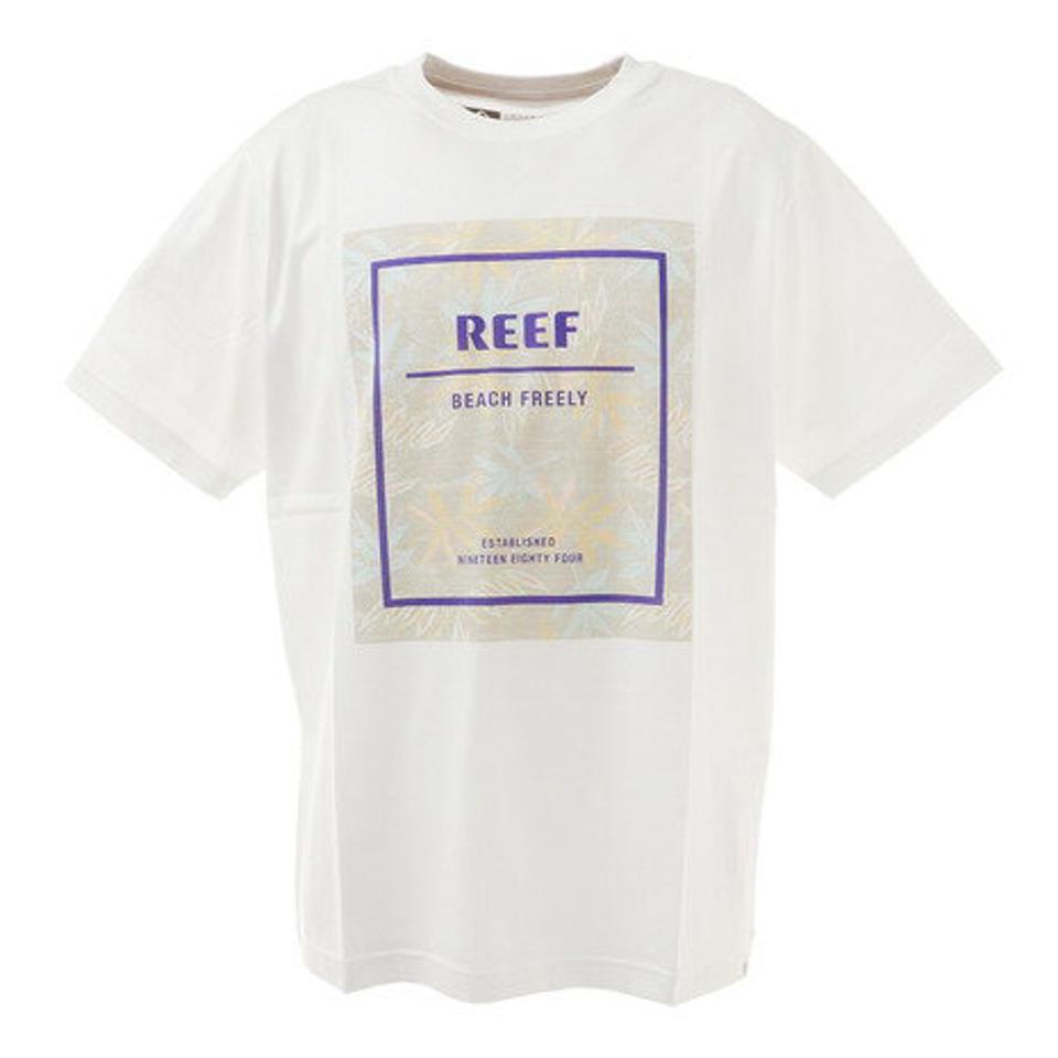 リーフ（REEF）（メンズ）Tシャツ メンズ 半袖 BOTANICAL RF20SP-1004SS-WH/BU カットソー