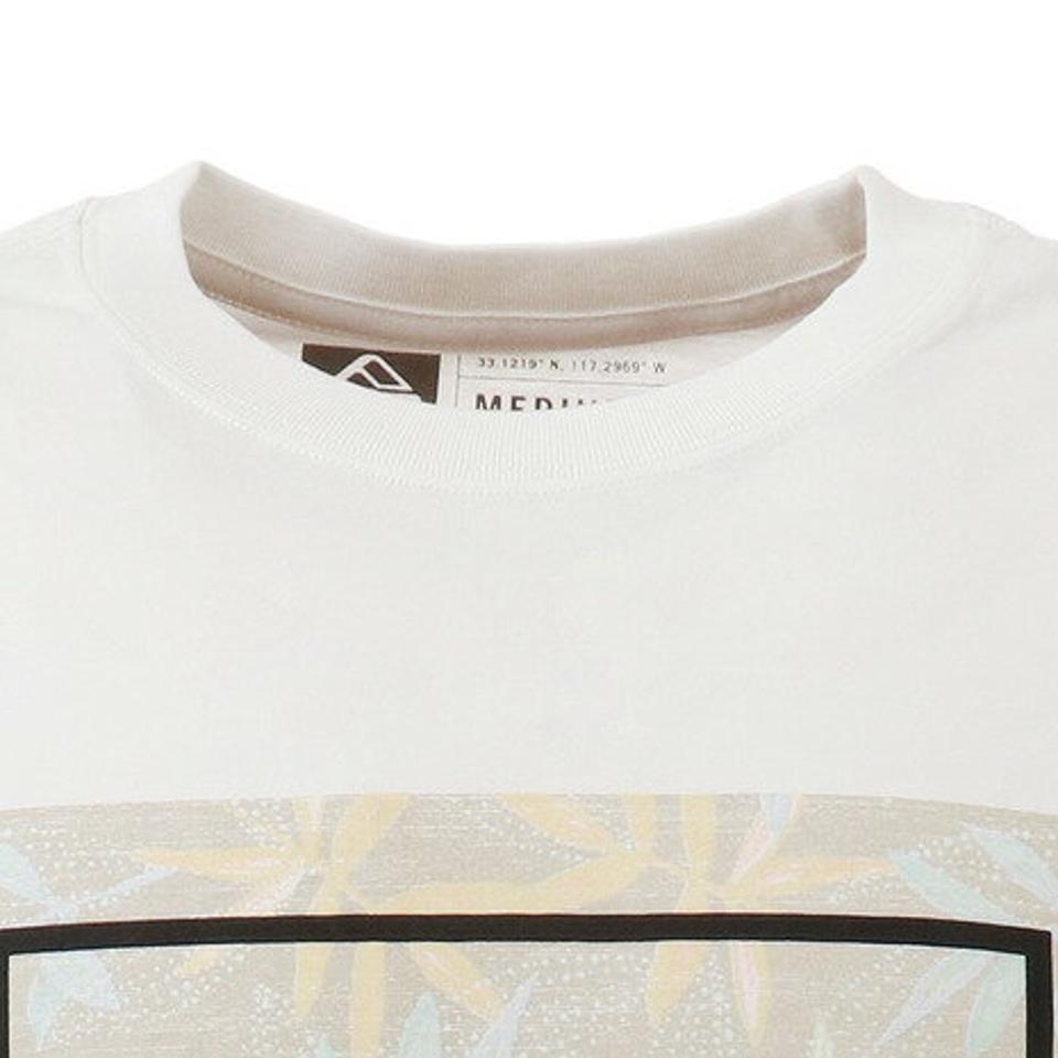 リーフ（REEF）（メンズ）Tシャツ メンズ 半袖 BOTANICAL RF20SP-1004SS-WH/BK カットソー