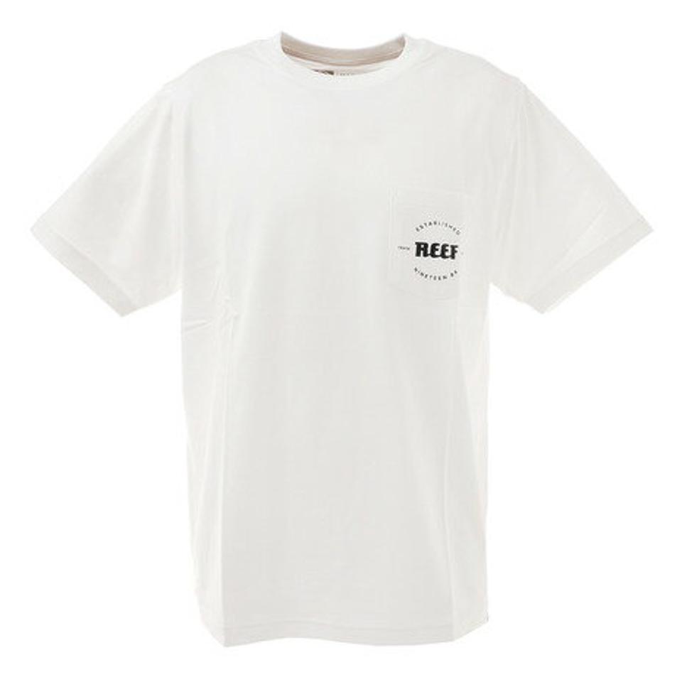 リーフ（REEF）（メンズ）Tシャツ メンズ 半袖 POCKET RF20SP-1003SS-WHT カットソー