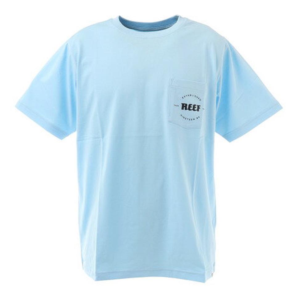 リーフ（REEF）（メンズ）Tシャツ メンズ 半袖 ポケット RF20SP-1003SS-BLU カットソー