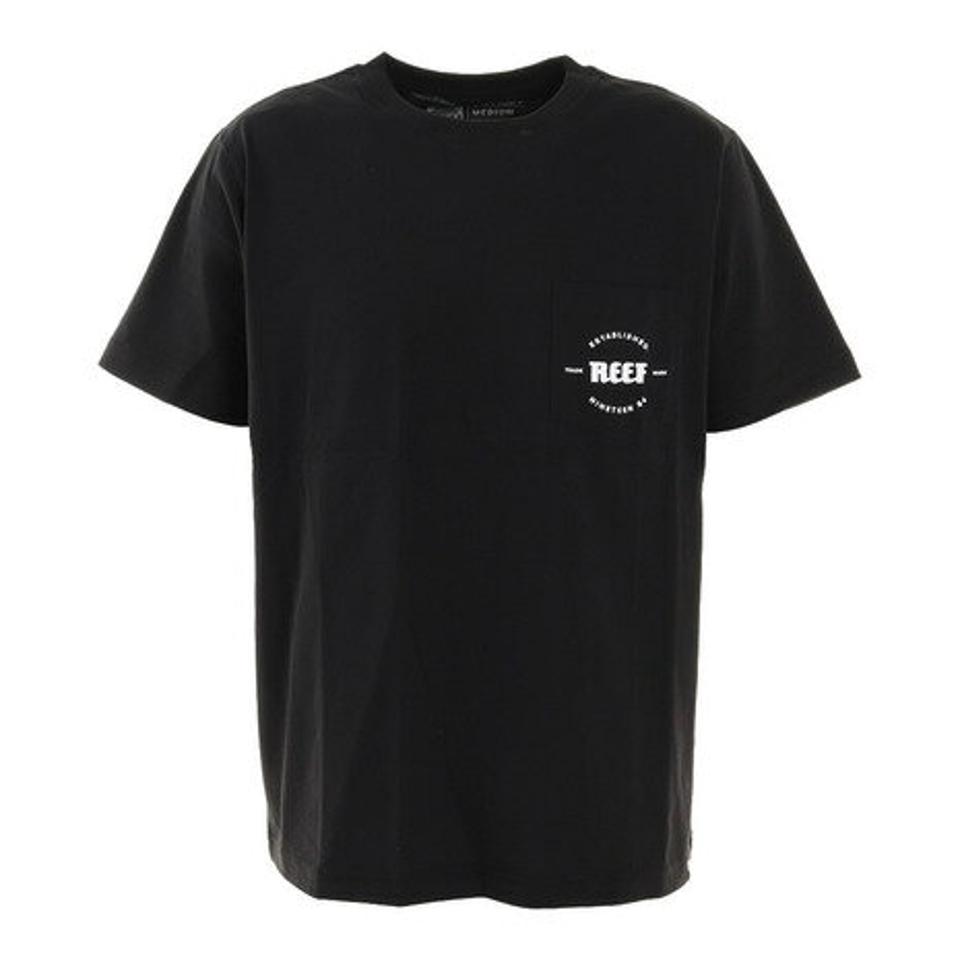 リーフ（REEF）（メンズ）Tシャツ メンズ 半袖 ポケット RF20SP-1003SS-BLK カットソー