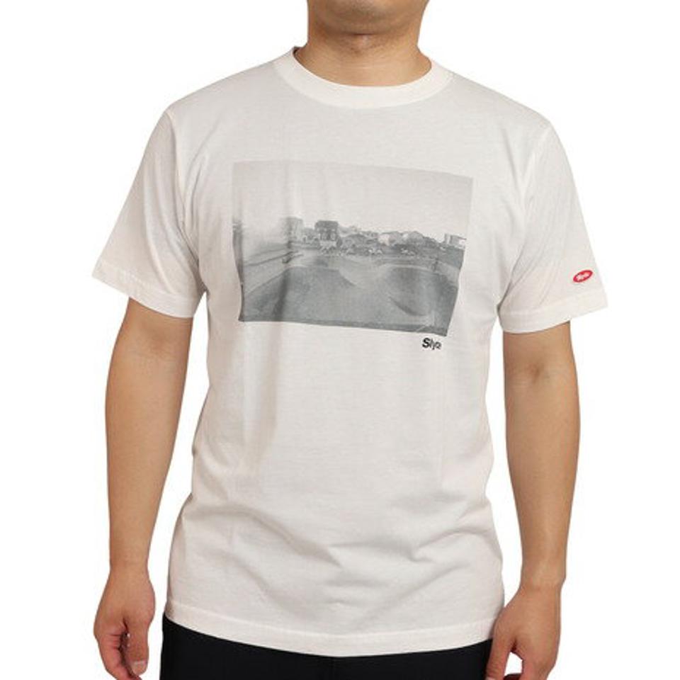 スライド（SLYDE）（メンズ）Tシャツ メンズ 半袖 PHOTO sl202005137-WHT カットソー