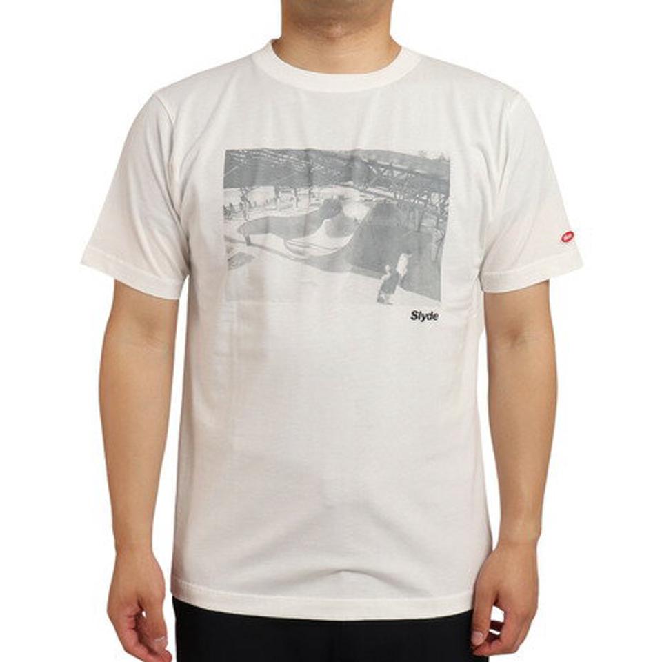 スライド（SLYDE）（メンズ）Tシャツ メンズ 半袖 PHOTO sl202005136-WHT カットソー