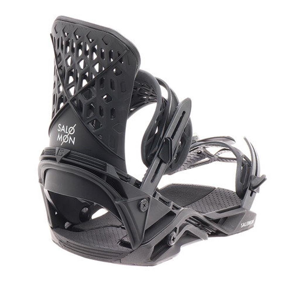 サロモン（SALOMON）（メンズ、レディース）スノーボード ビンディング バインディング 22-23 ビンディング HIGHLANDER BLACK 411969
