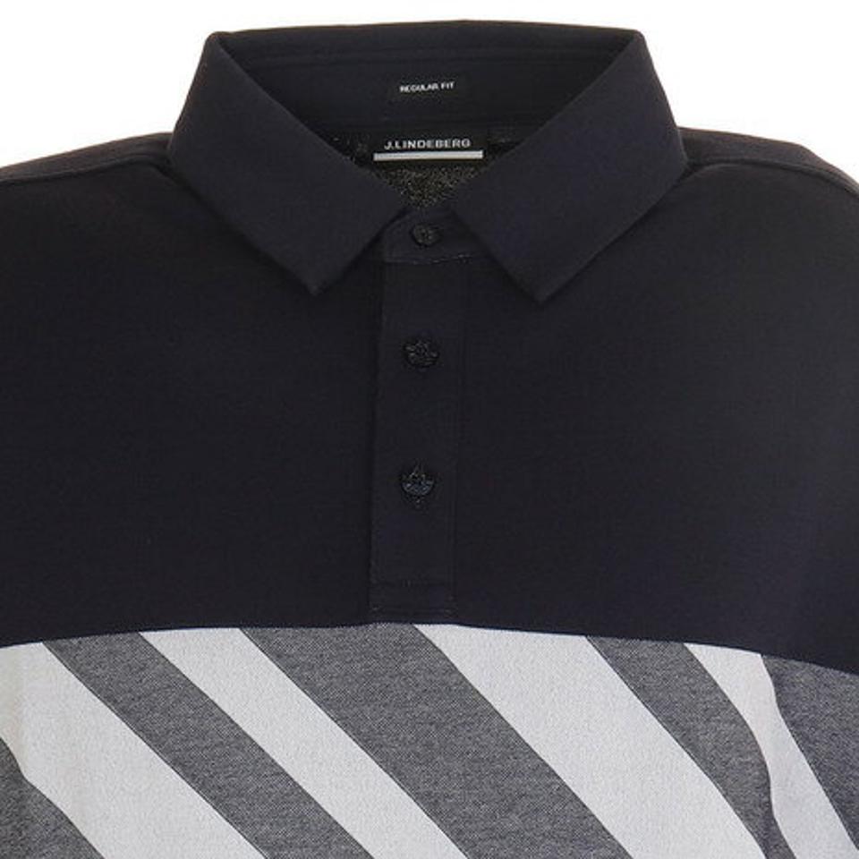 J.LINDEBERG（メンズ）ゴルフウェア 半袖ポロシャツ レギュラーフィット 071-23858-098