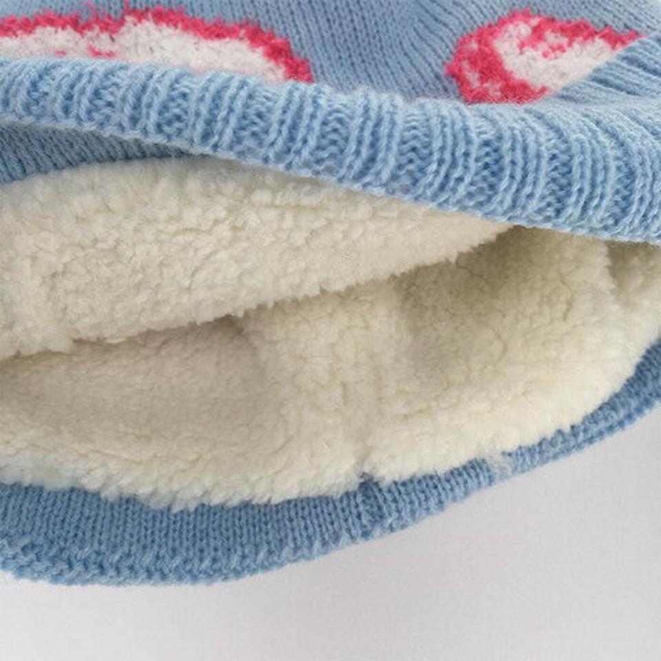 ベスプ（VESP）（キッズ）ニット帽 キッズ スキー ジュニア ニットキャップ VSJB1005WH 雪遊び