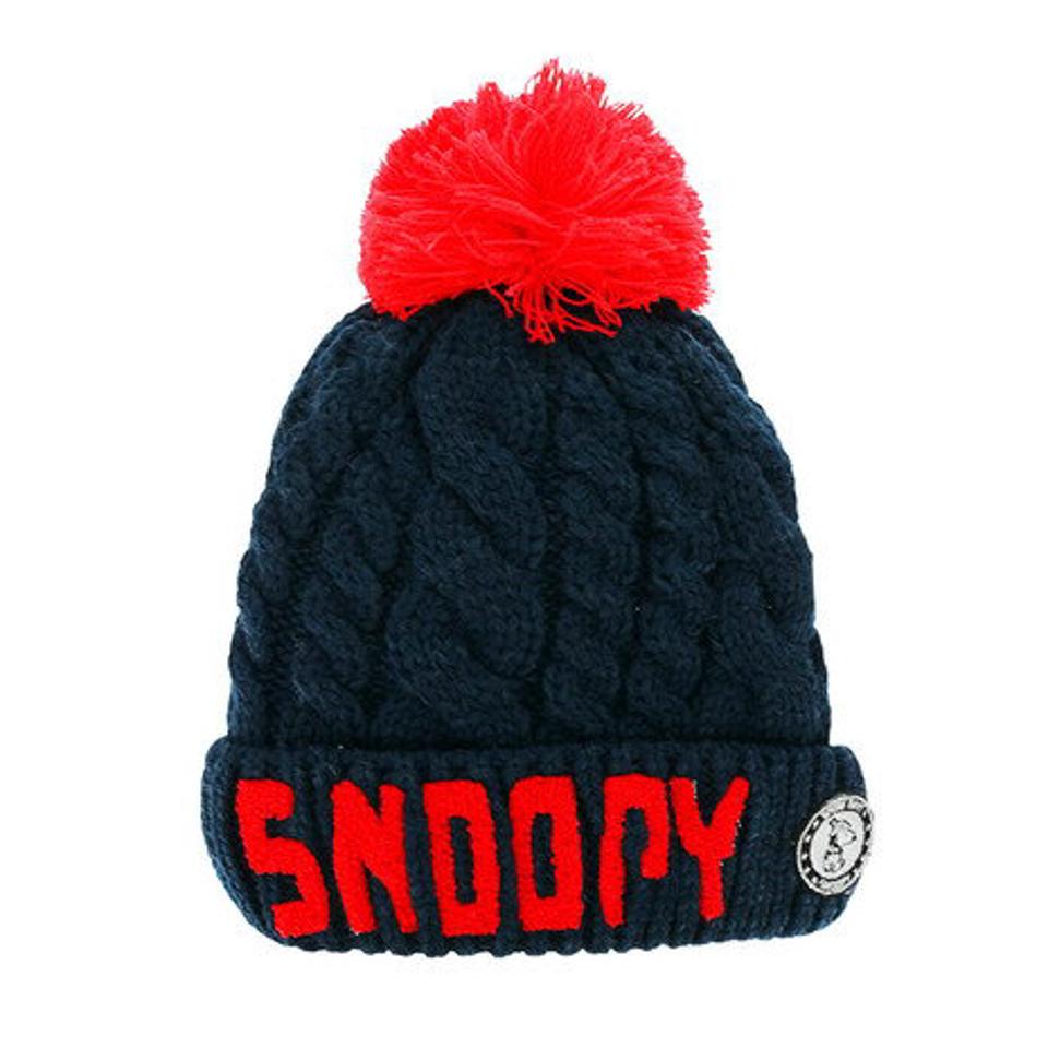 ベスプ（VESP）（キッズ）ニット帽 キッズ スキー ジュニア EMBROIDERY ニットキャップ VSJB1004NV 雪遊び