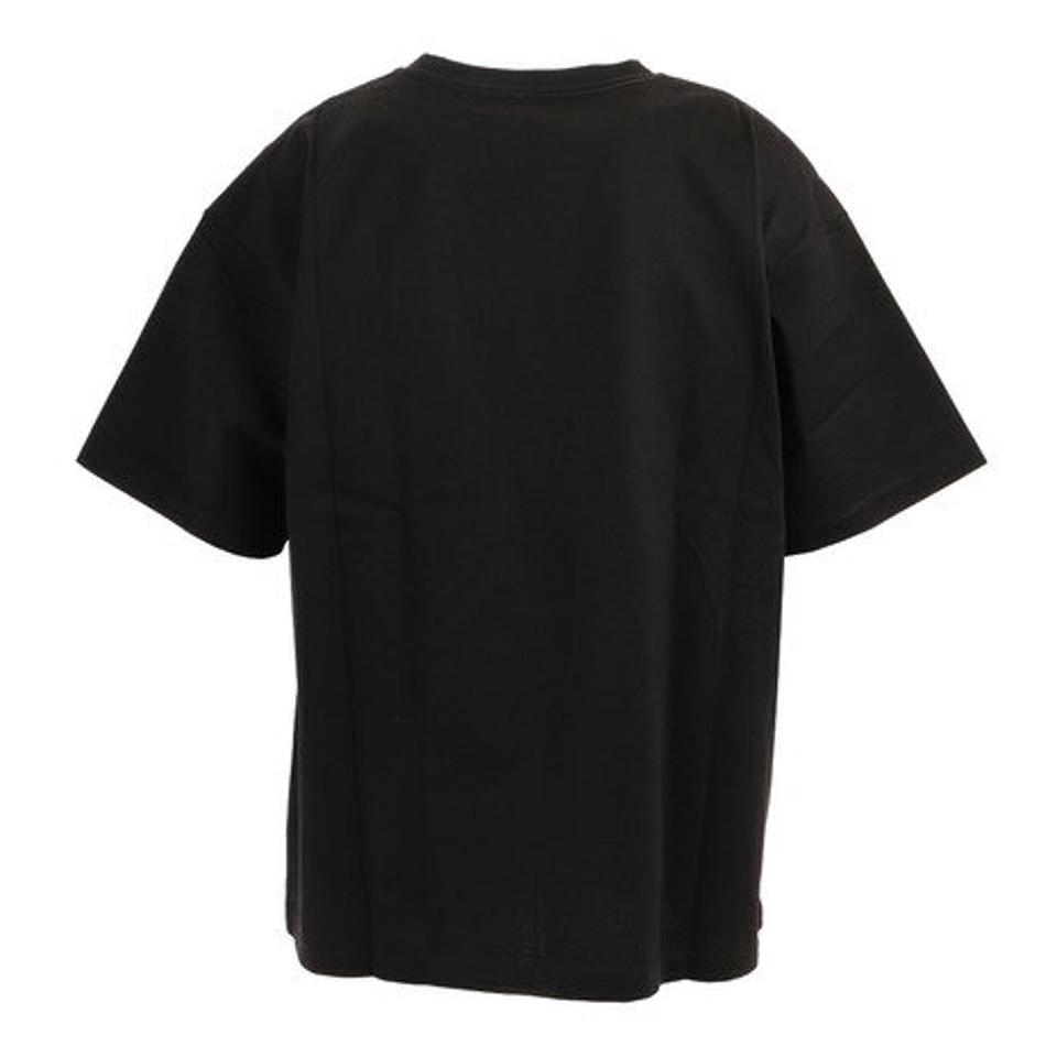 クローバーリーフ（LOVERS' LANE 45）（メンズ）無地ビッグTシャツ 02800450-BLK