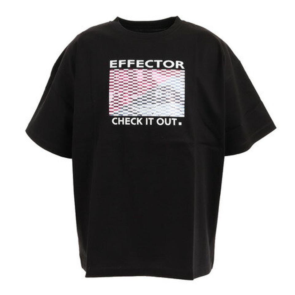 クローバーリーフ（LOVERS' LANE 45）（メンズ）ビッグTシャツ 02800449-BLK