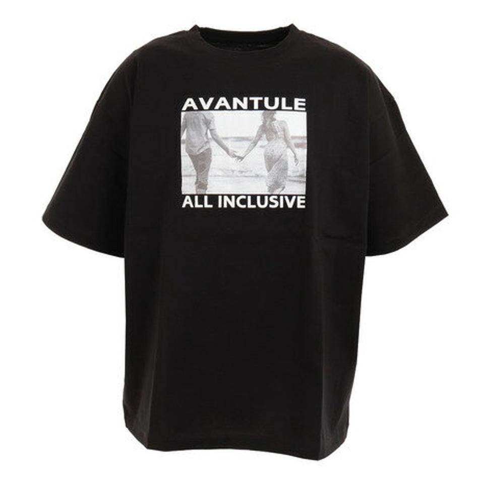 クローバーリーフ（LOVERS' LANE 45）（メンズ）ビッグTシャツ 02800448-BLK