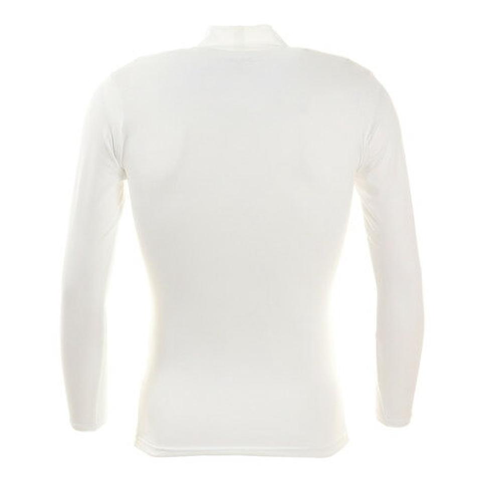 【2点10％OFFクーポン! 24日迄】エックスティーエス（XTS）（メンズ）テニス ストレッチハイネック長袖シャツ 732G6ES2854 WHT
