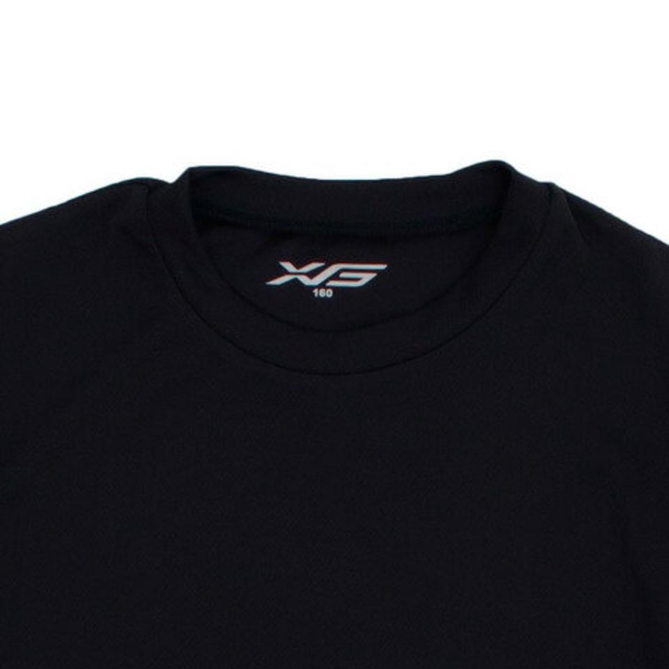 【2点10％OFFクーポン! 24日迄】エックスティーエス（XTS）（キッズ）野球 アンダーシャツ ジュニア ドライプラス 長袖 インナー シャツ 724G5ES5961JR ネイビー