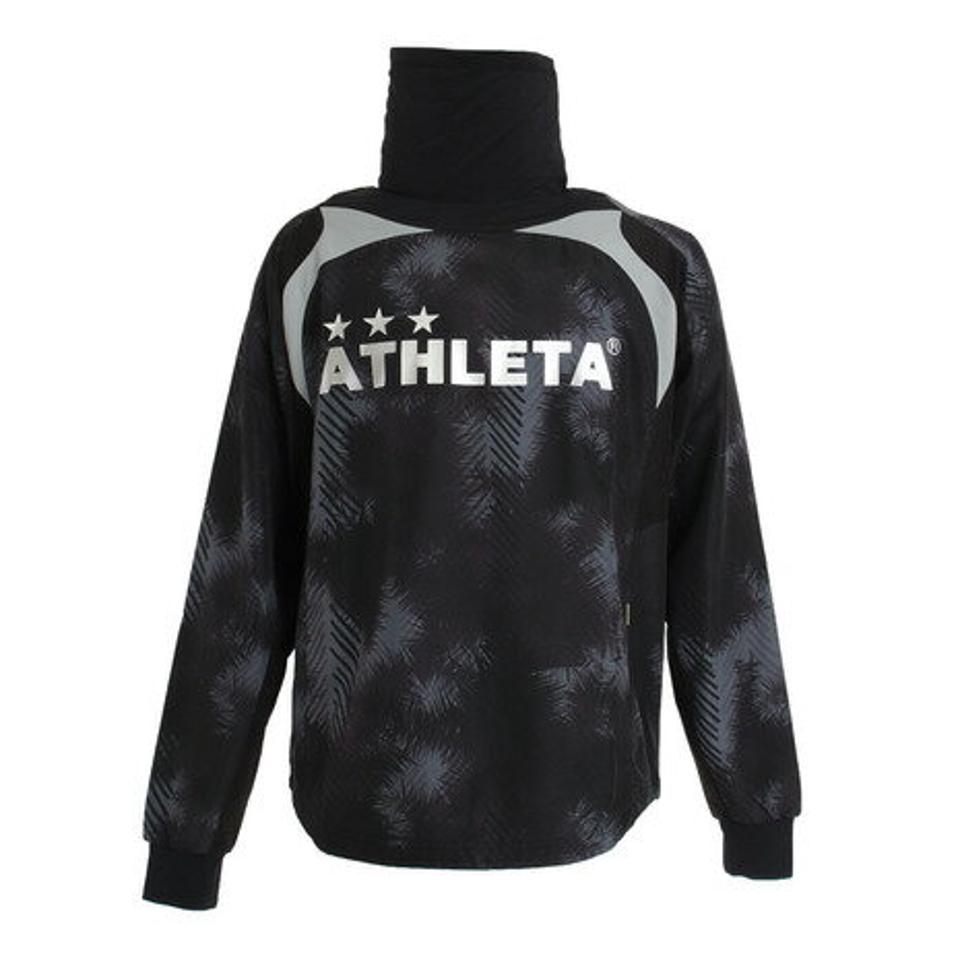 アスレタ（ATHLETA）（メンズ）サッカー ウェア メンズ ハイネックピステシャツ XE-380 BLK