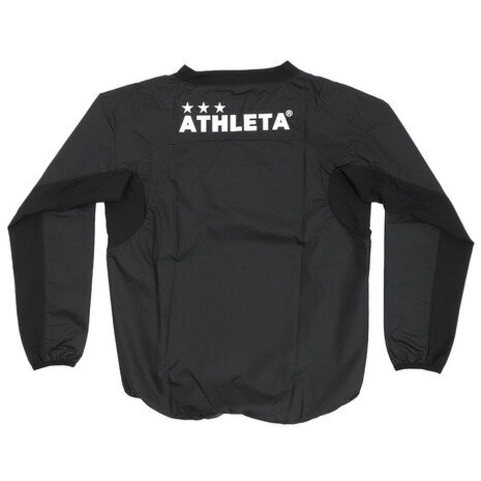 【10％OFFクーポン! 23日迄】アスレタ（ATHLETA）（キッズ）サッカー フットサルウェア ジュニア 裏付きピステシャツ XE-431J BLK