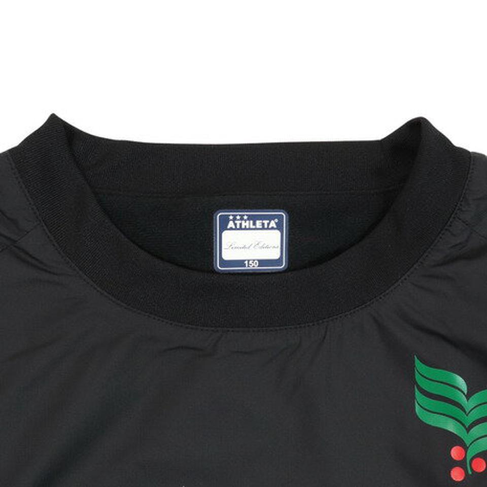 【10％OFFクーポン! 23日迄】アスレタ（ATHLETA）（キッズ）サッカー フットサルウェア ジュニア 裏付きピステシャツ XE-431J BLK