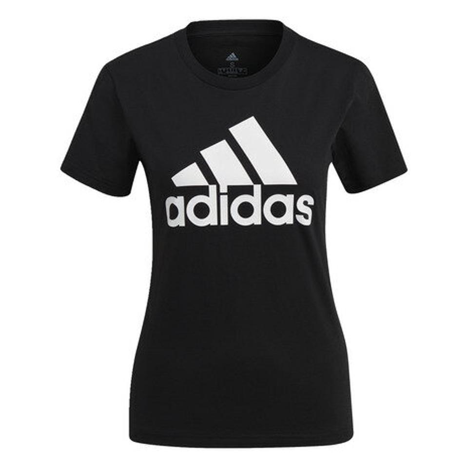アディダス（adidas）（レディース）Tシャツ レディース 半袖 エッセンシャルズ ロゴTシャツ 46361-GL0722