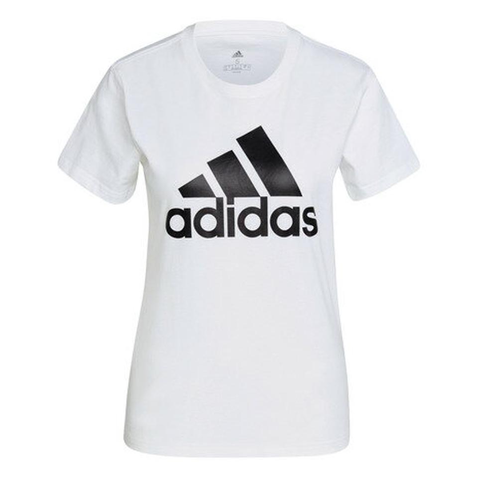 アディダス（adidas）（レディース）Tシャツ レディース 半袖 エッセンシャルズ ロゴTシャツ 46361-GL0649