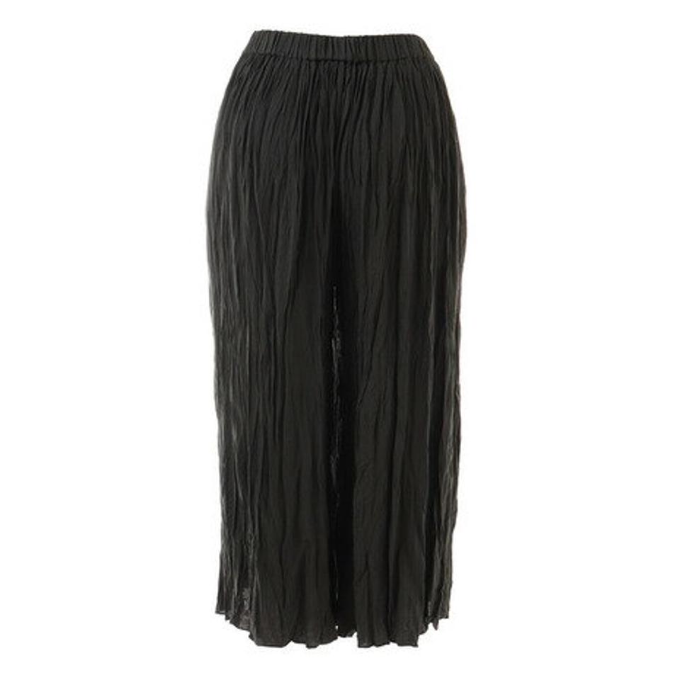 クローバーリーフ(LOVERS' LANE 45)(レディース)無地ギャザーガウチョパンツ XE12801255-CHA