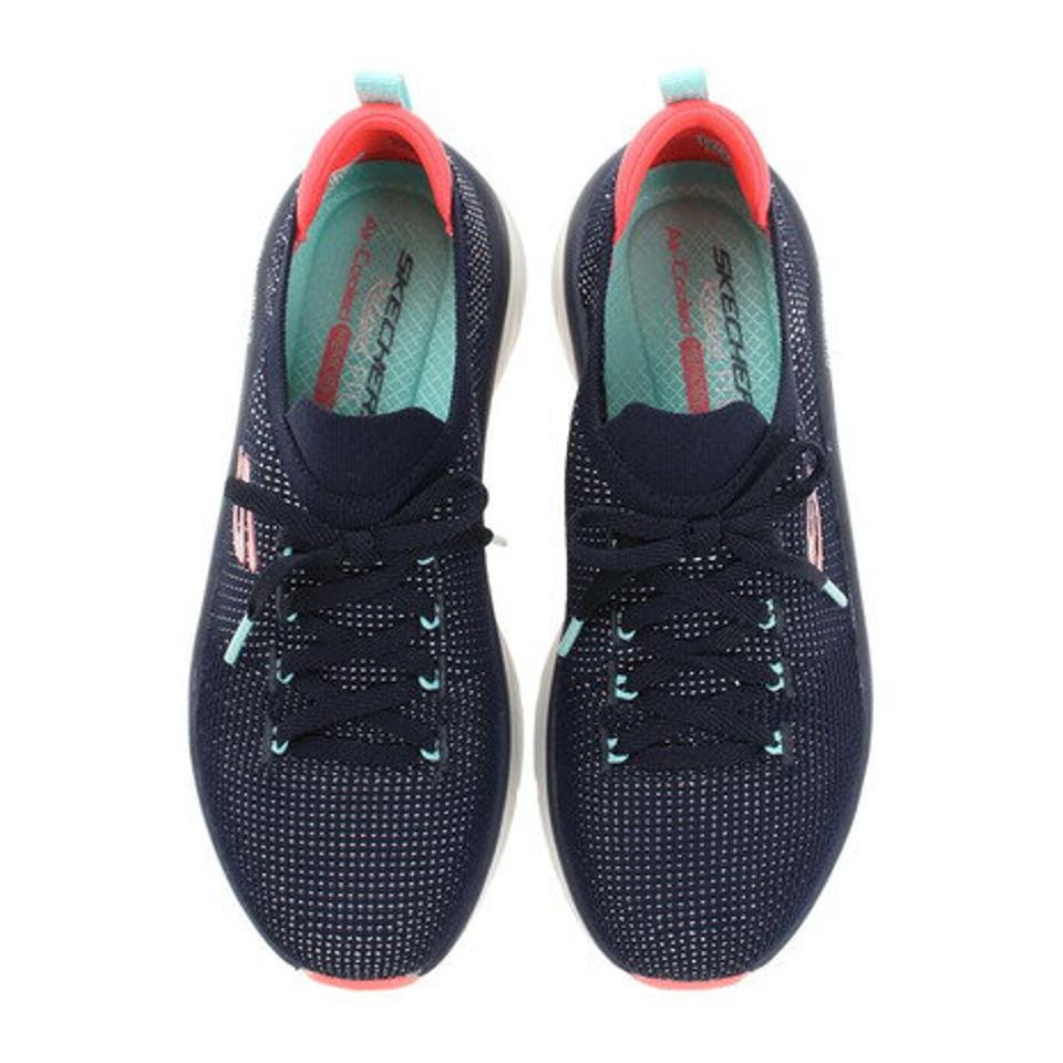 スケッチャーズ（SKECHERS）（レディース）カジュアルシューズ D'LUX WALKER REFRESHING MOOD 149311-NVY