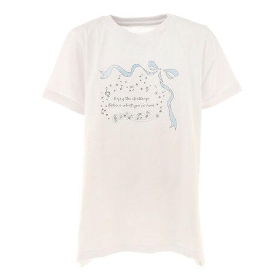パフォーマンスギア（PG）（キッズ）ガールズ デザインTシャツ 865PA1CD6646WHT 半袖