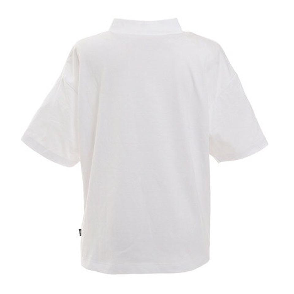 ウィッテム（HUITIEME）（レディース）Tシャツ レディース 半袖 UVカット モックネックシャツ HU21SEG864025WHT