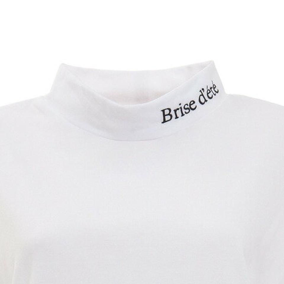 ウィッテム（HUITIEME）（レディース）Tシャツ レディース 半袖 UVカット モックネックシャツ HU21SEG864025WHT