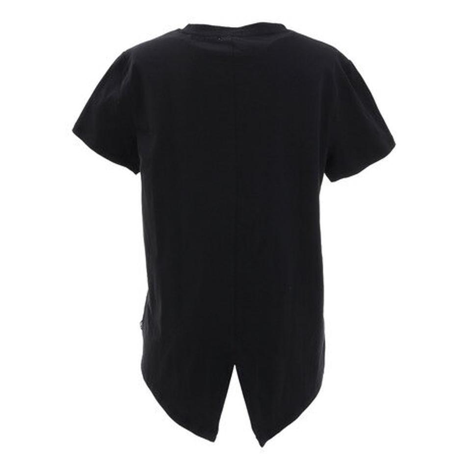 ウィッテム（HUITIEME）（レディース）Tシャツ レディース 半袖 UVカット MESSAGEシャツ HU21SEG864023BLK