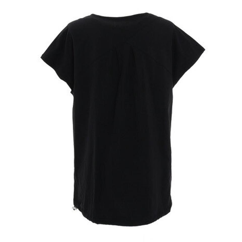 ウィッテム（HUITIEME）（レディース）Tシャツ レディース 半袖 UVカット フレンチスリーブ Tシャツ HU21SEG864022BLK