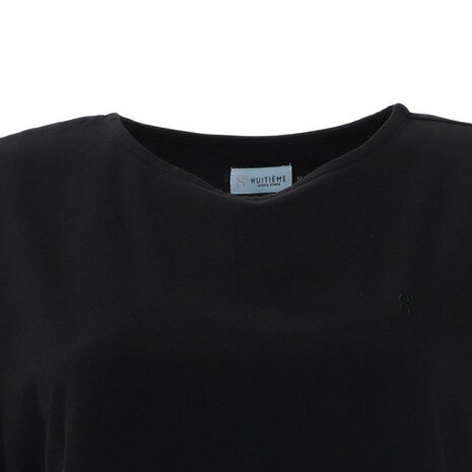 ウィッテム（HUITIEME）（レディース）Tシャツ レディース 半袖 UVカット フレンチスリーブ Tシャツ HU21SEG864022BLK