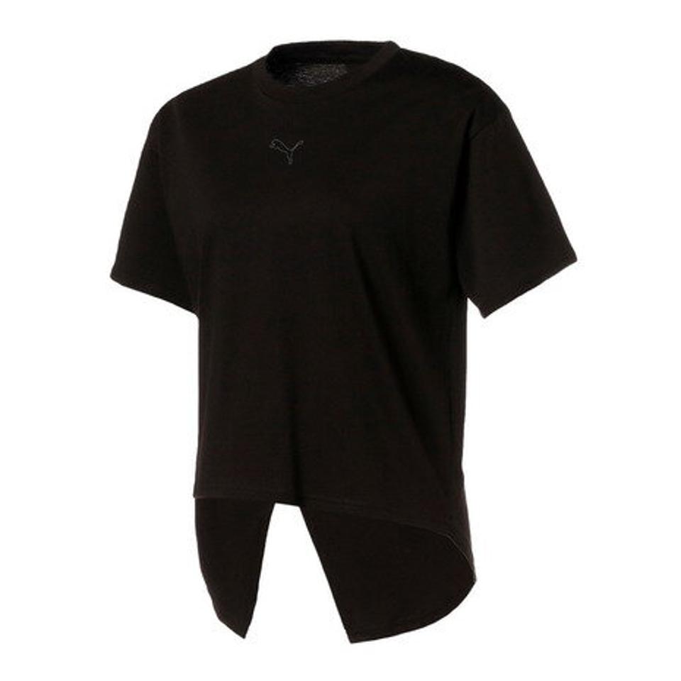 プーマ（PUMA）（レディース）Tシャツ レディース 半袖 HER オープンバック 588461 01 BLK