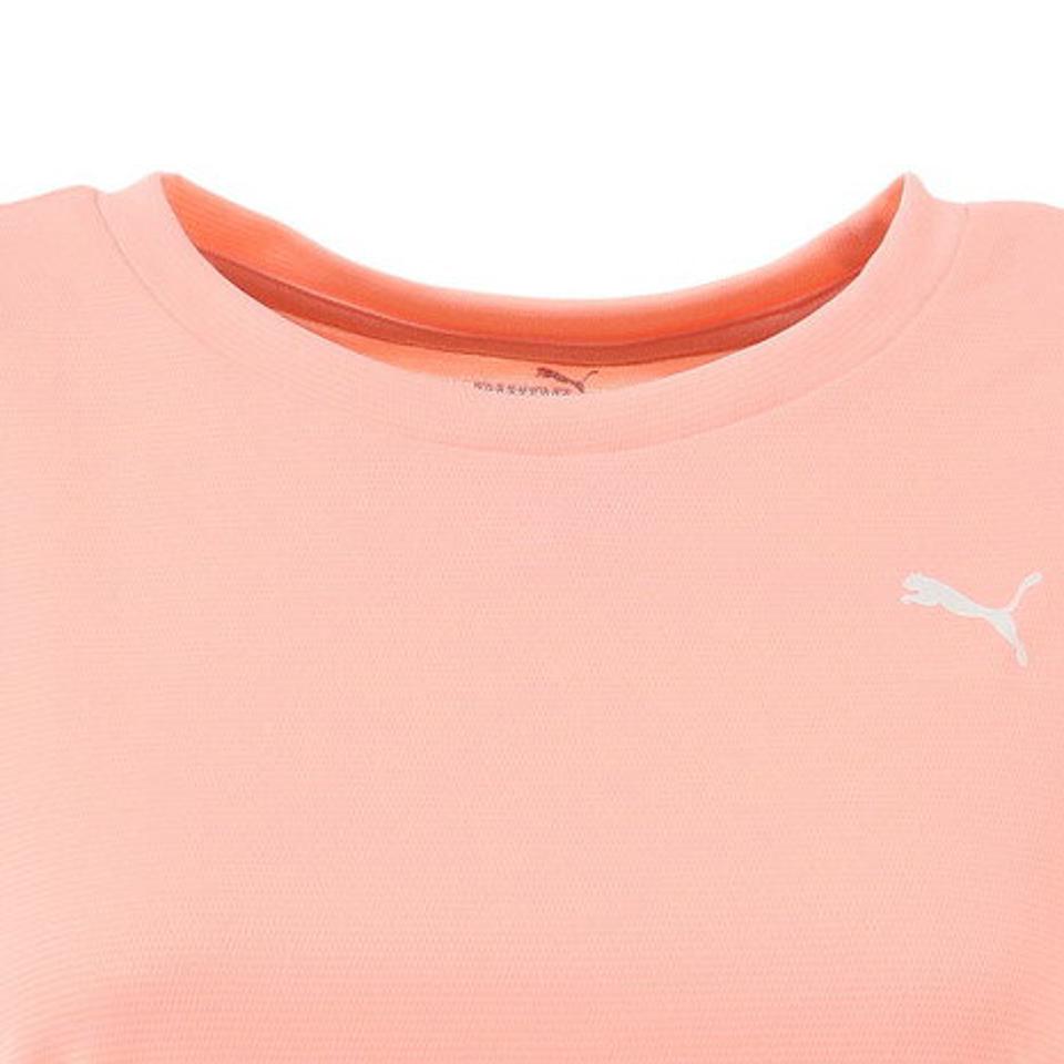 プーマ（PUMA）（レディース）Tシャツ レディース 半袖 トレーニングTシャツ 520659 03 PNK