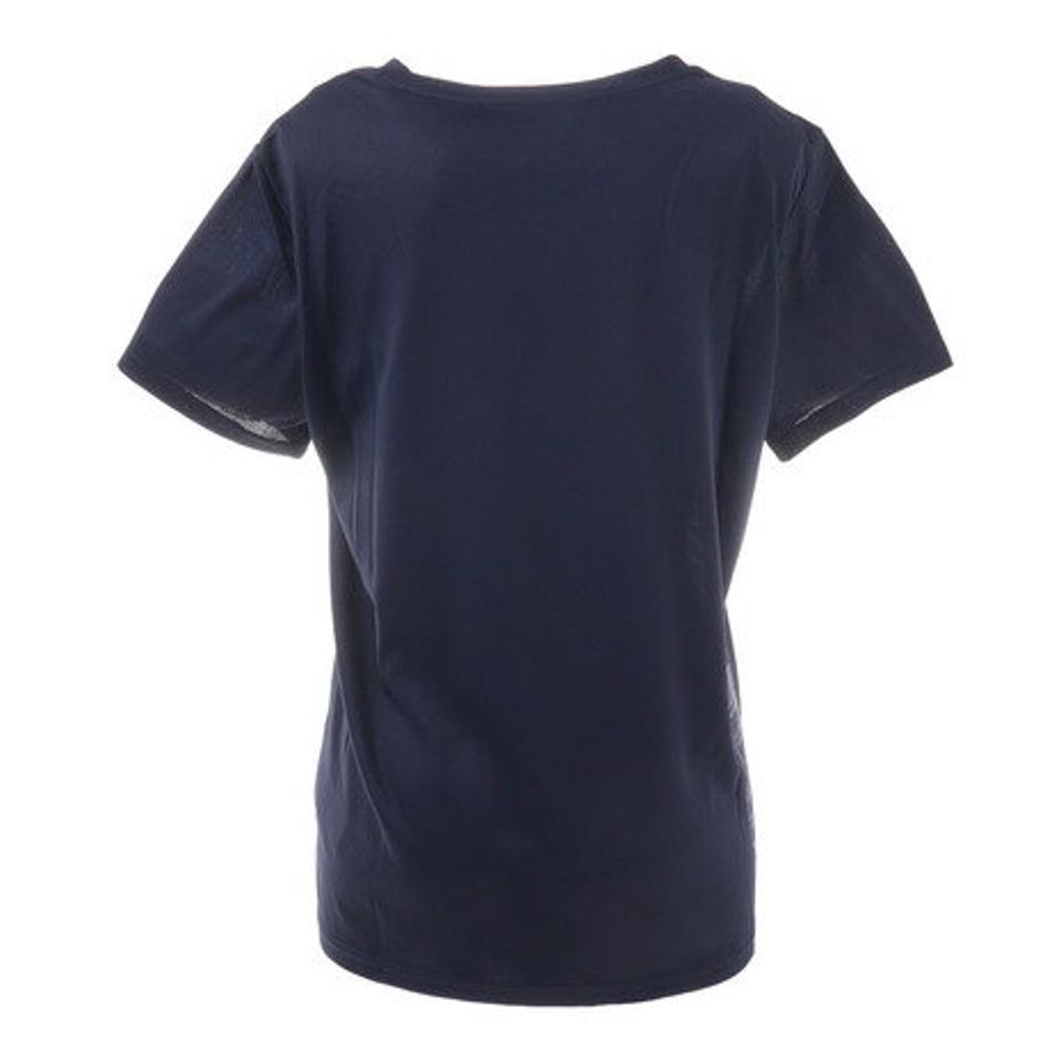 プーマ（PUMA）（レディース）Tシャツ レディース 半袖 トレーニングTシャツ 520659 02 NVY