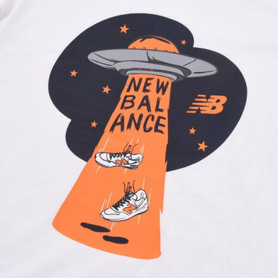 ニューバランス（new balance）（キッズ）Character Tシャツ JJTP1308WT 半袖