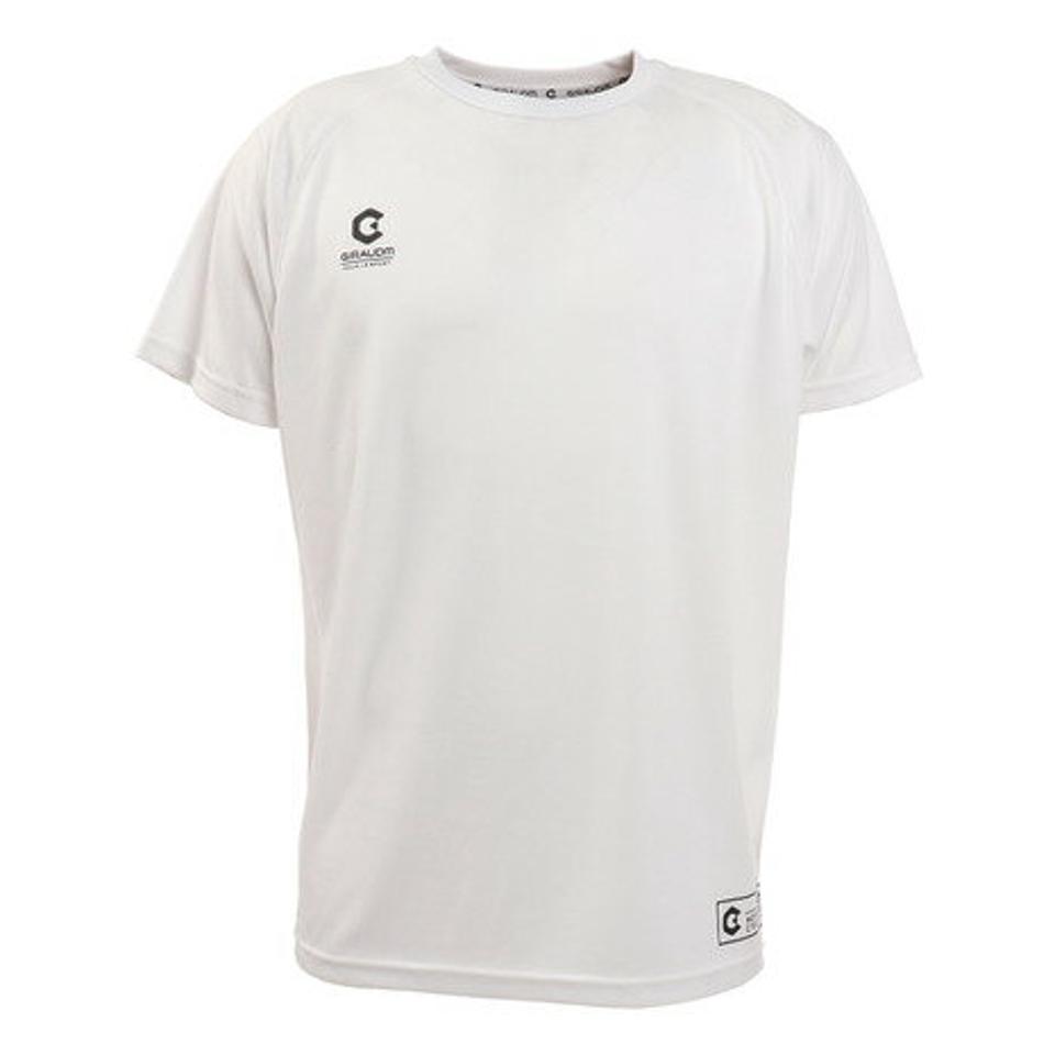 ジローム（GIRAUDM）（メンズ）ドライ 吸汗速乾 UVカット 半袖メッシュTシャツ 863GM1CD6670 WHT
