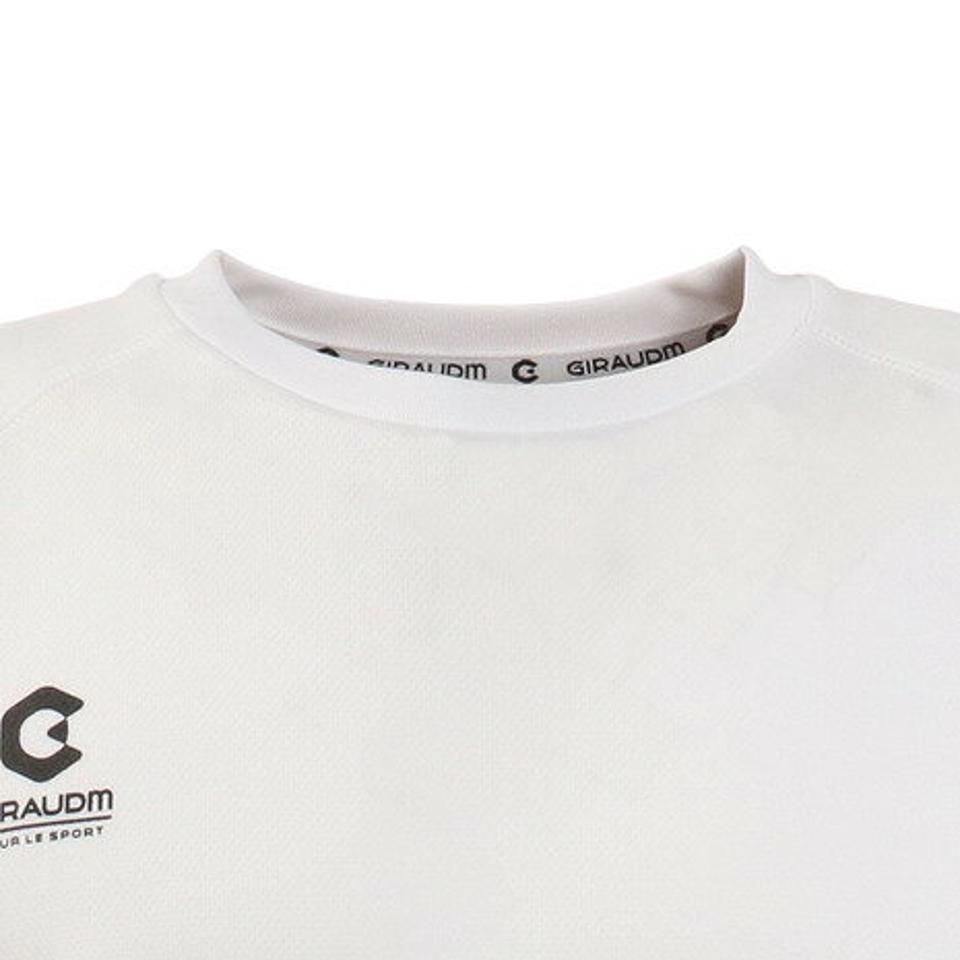 ジローム（GIRAUDM）（メンズ）ドライ 吸汗速乾 UVカット 半袖メッシュTシャツ 863GM1CD6670 WHT