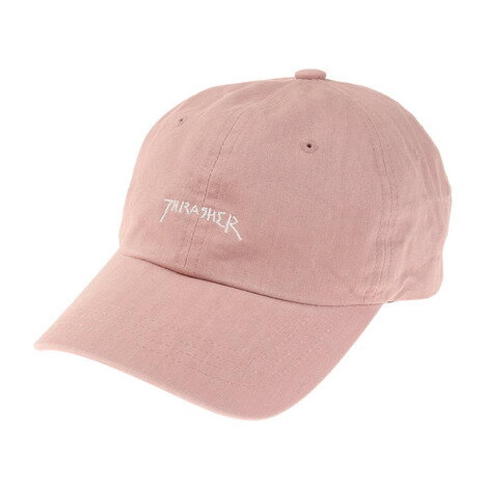 スラッシャー（THRASHER）（メンズ、レディース）GONZ LOGO COTTON DAD キャップ THR-C02-PK