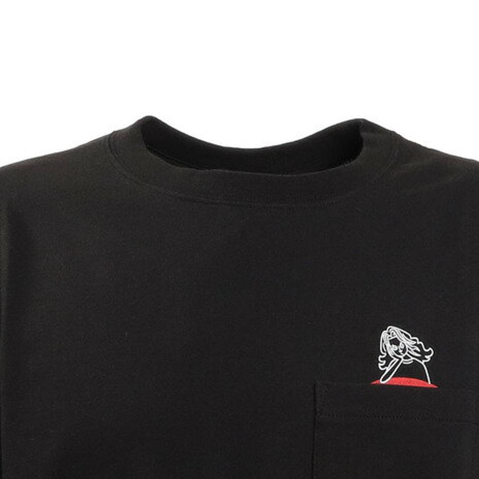 スライド（SLYDE）（メンズ）Tシャツ メンズ 半袖 TAKEUCHI ATSUSHI GO SURF sl2021ss011-b-BLK カットソー