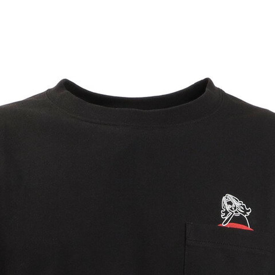 【6/5 24h限定 エントリー＆対象4店舗買い回りで最大P10倍！】スライド（SLYDE）（メンズ）Tシャツ メンズ 長袖 TAKEUCHI ATSUSHI GO SURF sl2021ss001-b-BLK