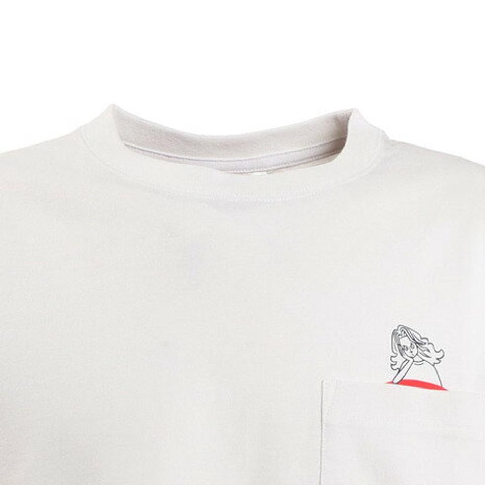 スライド（SLYDE）（メンズ）Tシャツ メンズ 長袖 TAKEUCHI ATSUSHI GO SKATE sl2021ss001-a-WHT