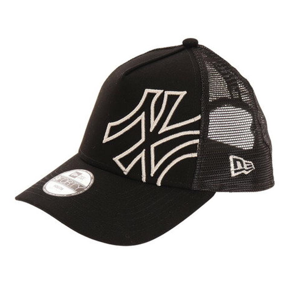ニューエラ（NEW ERA）（キッズ）帽子 キッズ 9FORTY A-Frame トラッカー ニューヨーク・ヤンキース バタリオン キャップ 12654195 日よけ