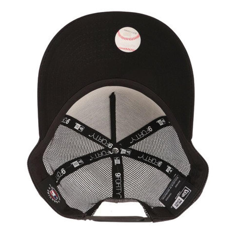 ニューエラ（NEW ERA）（キッズ）帽子 キッズ 9FORTY A-Frame トラッカー ニューヨーク・ヤンキース バタリオン キャップ 12654195 日よけ